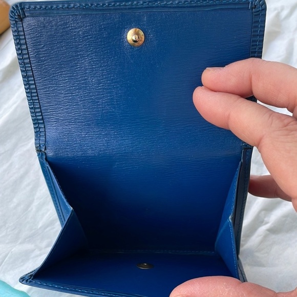Authentic Louis Vuitton Blue Wallet EUC/GUC - Picture 5 of 7